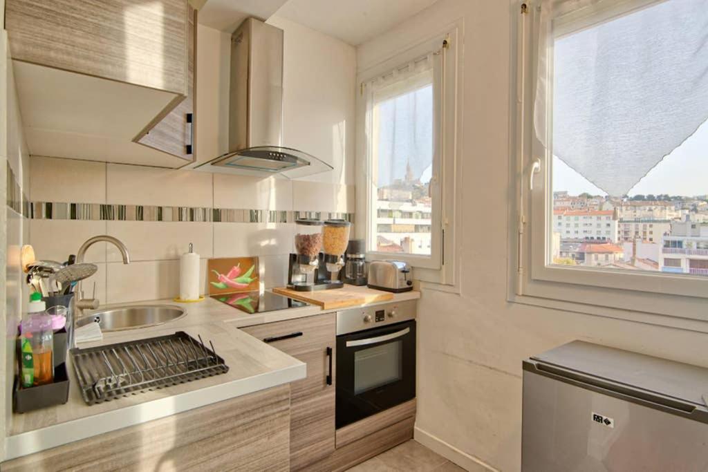 Le Bonheur Des Catalans Apartment Marseille Luaran gambar